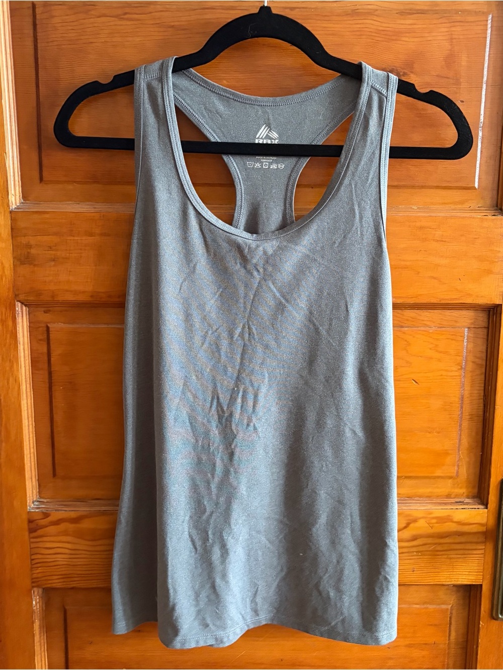 RBX Women’s Heather Gray Racerback Athletic Tank